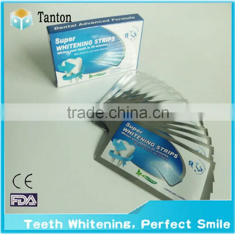 2015 new 28 Strips Pro New design Advanced Teeth Whitening Whitestrips Tooth Bleaching