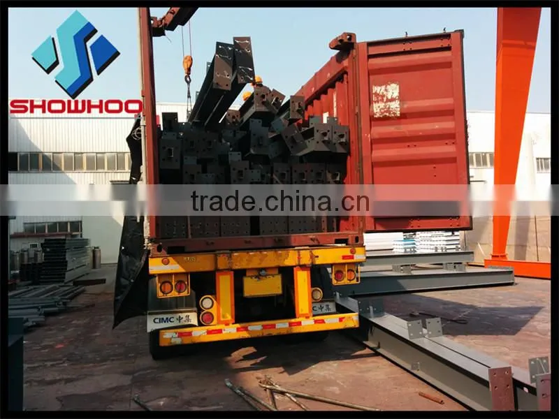 china lagar span space frame prefabricated steel structure warehouse