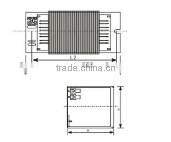 magnetic ballast for 400w HID lamp with aluminum wire ELT STYLE