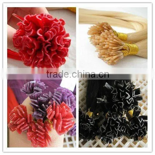 Beautiful Keratin prebonded Fan Tip Hair Extensions