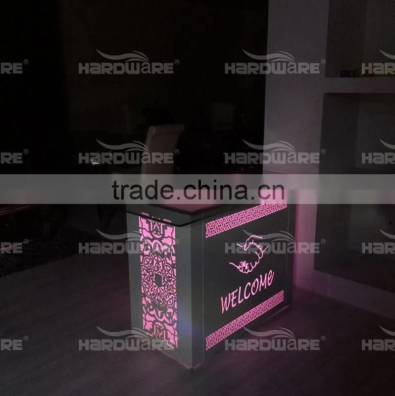 arab events led light reception table wedding hi table welcome table