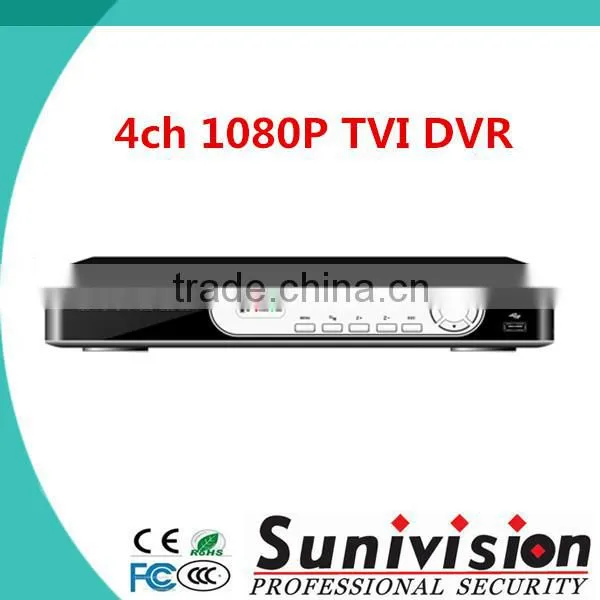 2015 New Network 1080P 4ch TVI DVR WITH P2P Function
