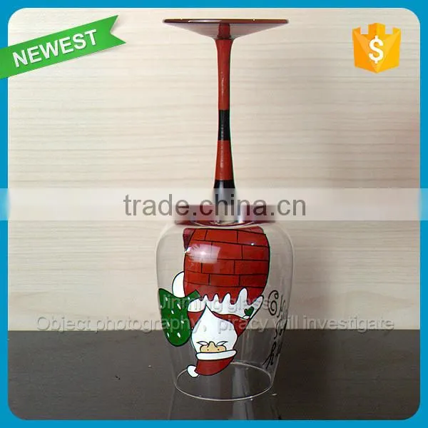 Party Decorative Glass Wine Cup Long Stem Drinking Wine Glass Cup Goblet High Quality Stemware Wine Cup Glass