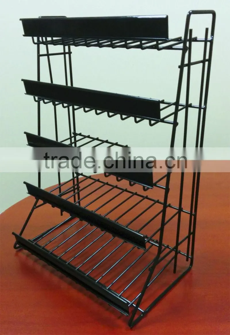 5 Tier Shelf Snack Gum Card Potato Chip & Candy Food Display Rack Design