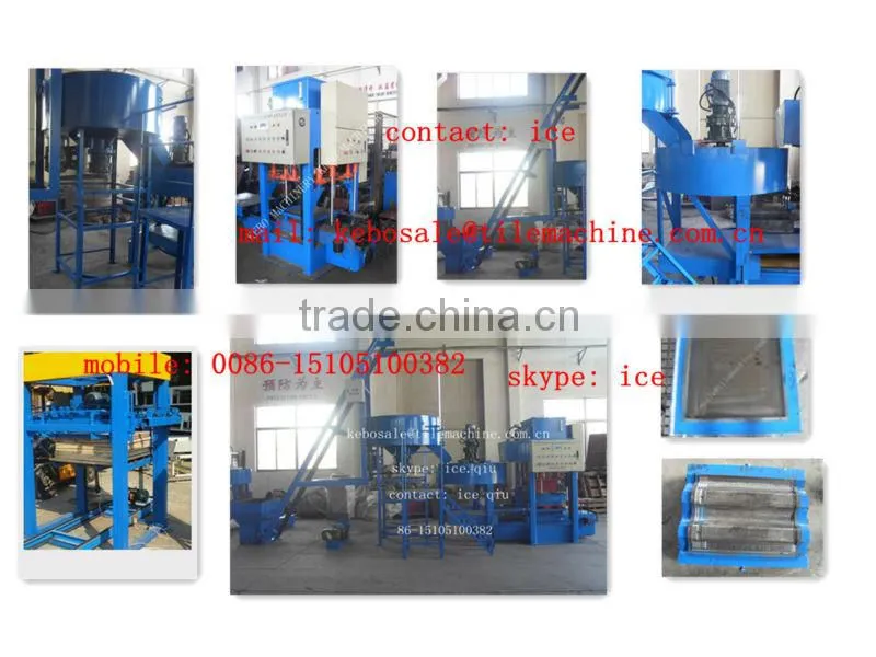 KB-125C 4000pcs flat tiles concrete roof tile machine