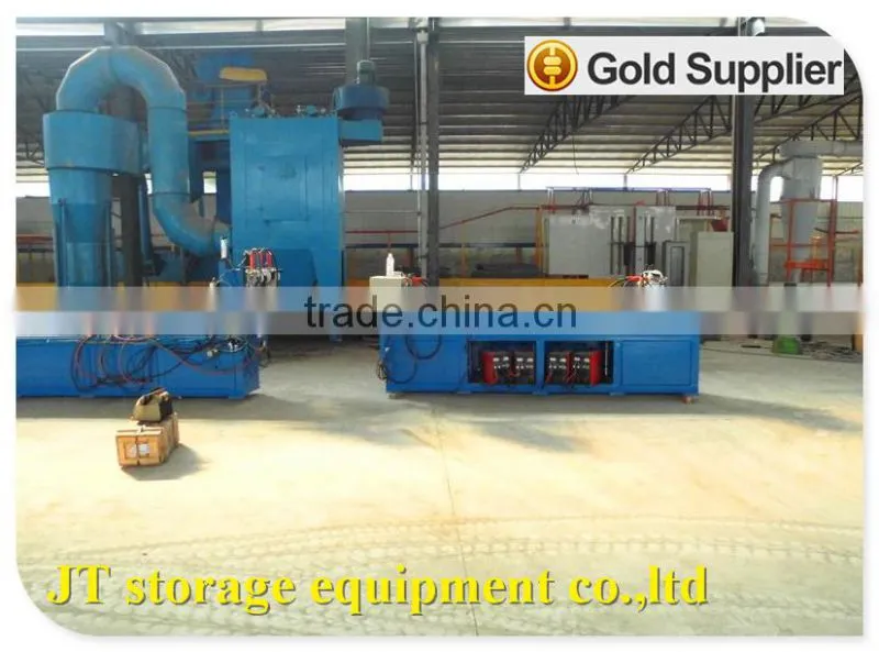 Warehouse stack racking system for storage