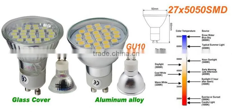 plug-in spotlights GU10 led spot light 5050