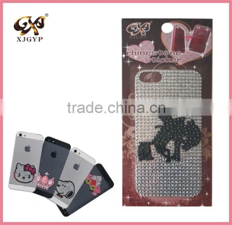 sticker phone/mobile phone diamond sticker/mobile phone sticker phone grips