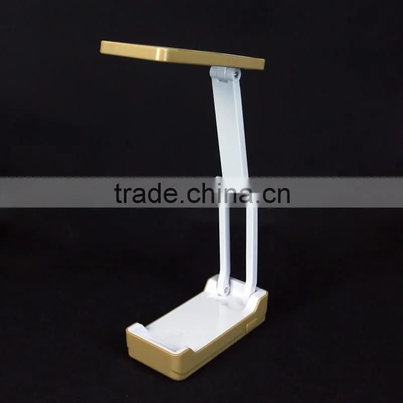 New Design LED Table Desk Plastic Rechargable Energy Saving