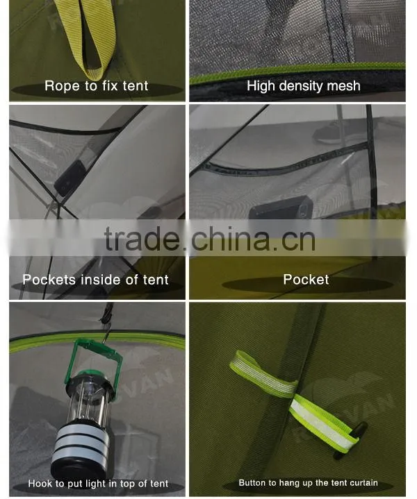 2 person light high quality fishing tents
