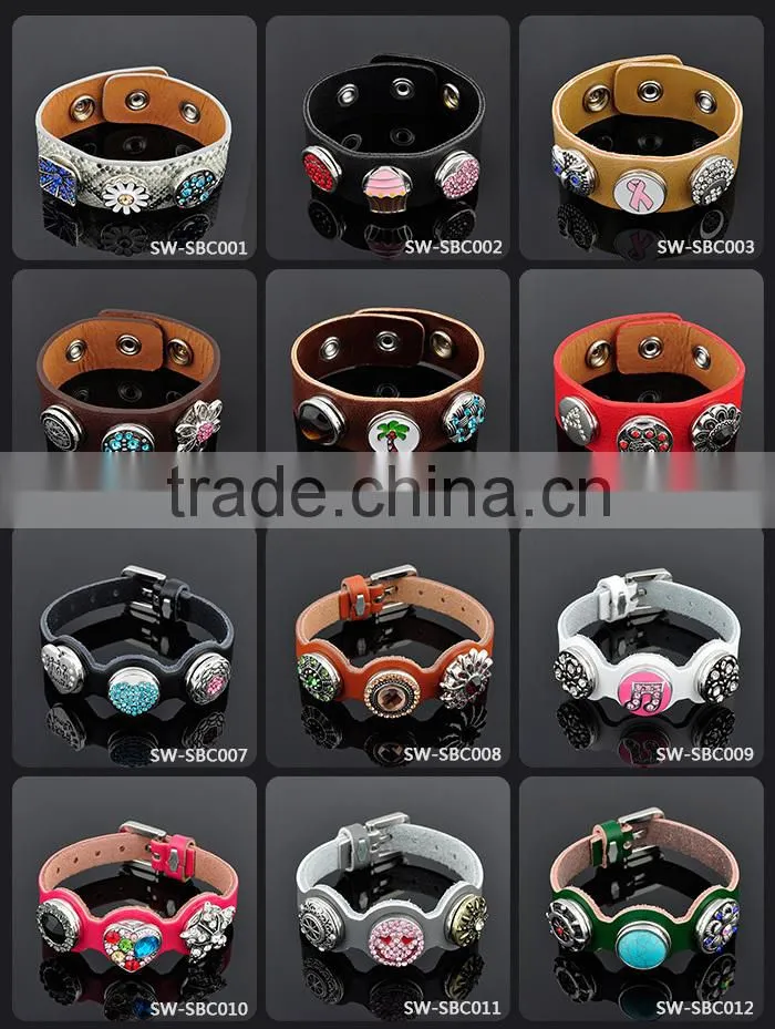 2015 Hot Snap Rings, Snap Buttons OWL Ring