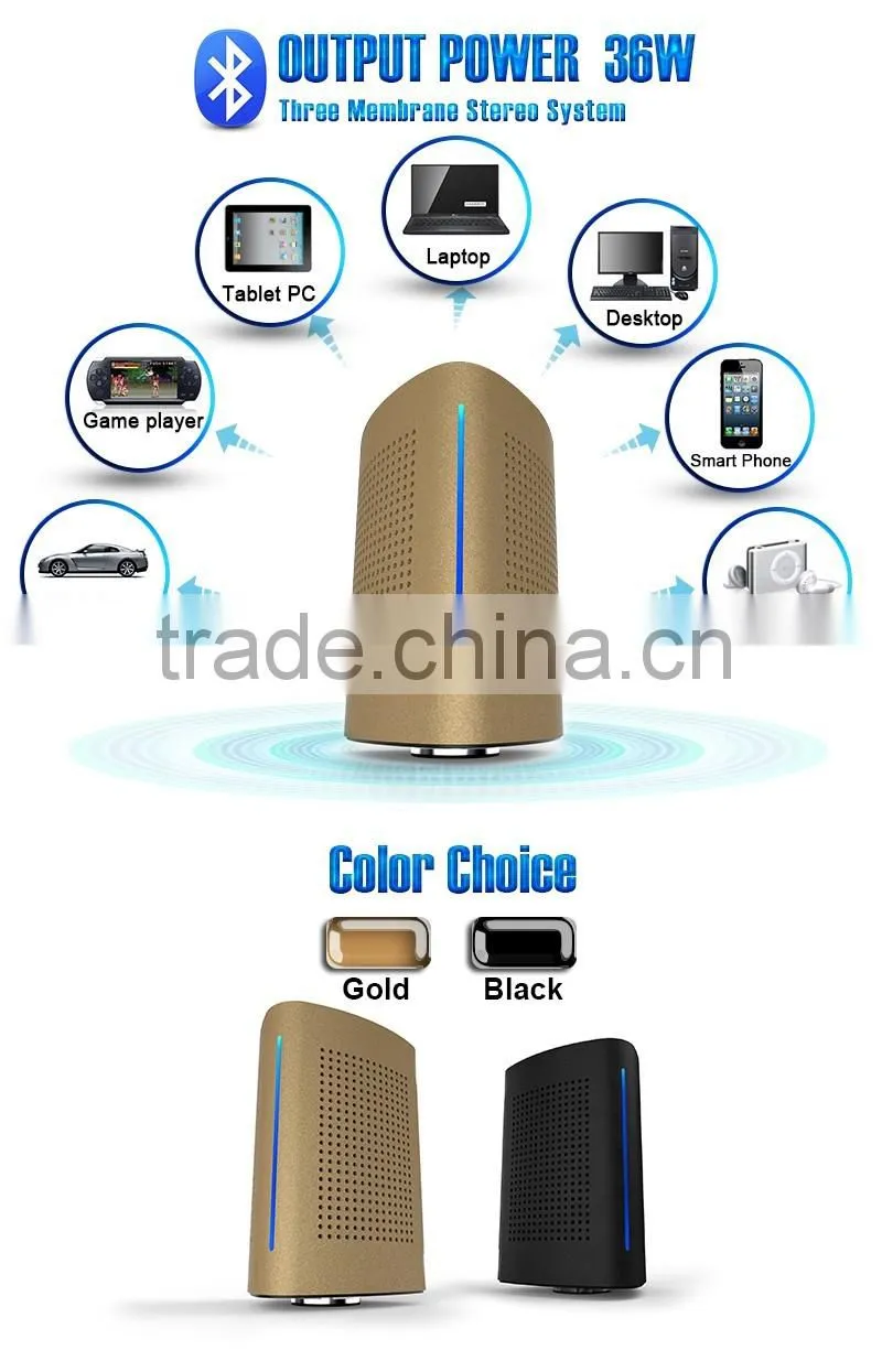 2016 bluetooth speaker NFC Bluetooth Vibration speaker outdoor bluetooth speakers vibration resonance speaker