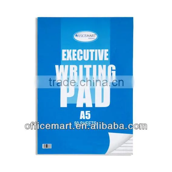 150 sheets wide ruled writing pad a4