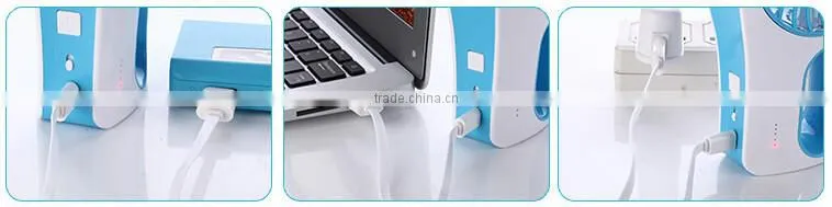 mini handheld personal USB travel cooling refrigerator air humidifier diffuser mist maker