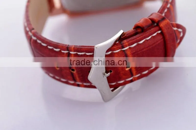 quamer watch dual time two time zone quartz watch fashion women men watch