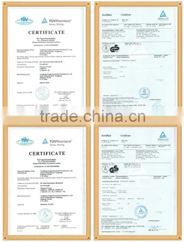 100% safety gurantee 304 s/s brands of pressure cooker CSB 22cm 7L