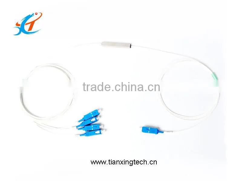 1x4 fiber optic plc splitter micro mould for GPON/EPON/FTTH