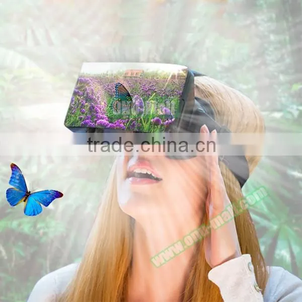 Superior VR 3D BOX Glasses Headset for 3.5 inch - 6.0 inch Smartphones with Remote Controlle