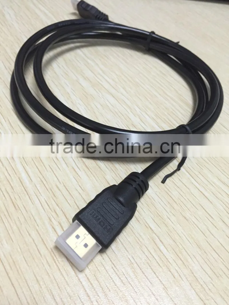 High Quality HDMI A type Male to Mini HDMI C Male 1080p Cable