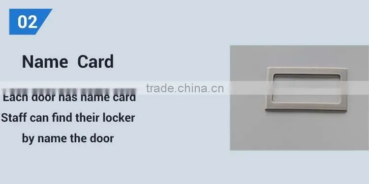 15 door metal employee locker
