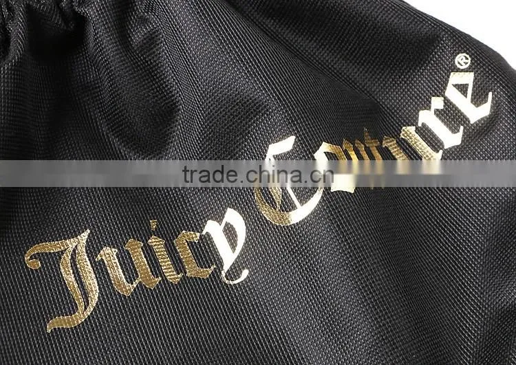 High-end black cotton dustproof storage bag