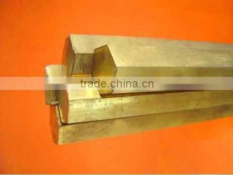 CuNi2Si High Strength Copper Nickel Silicon CW111C Hexagon Bar