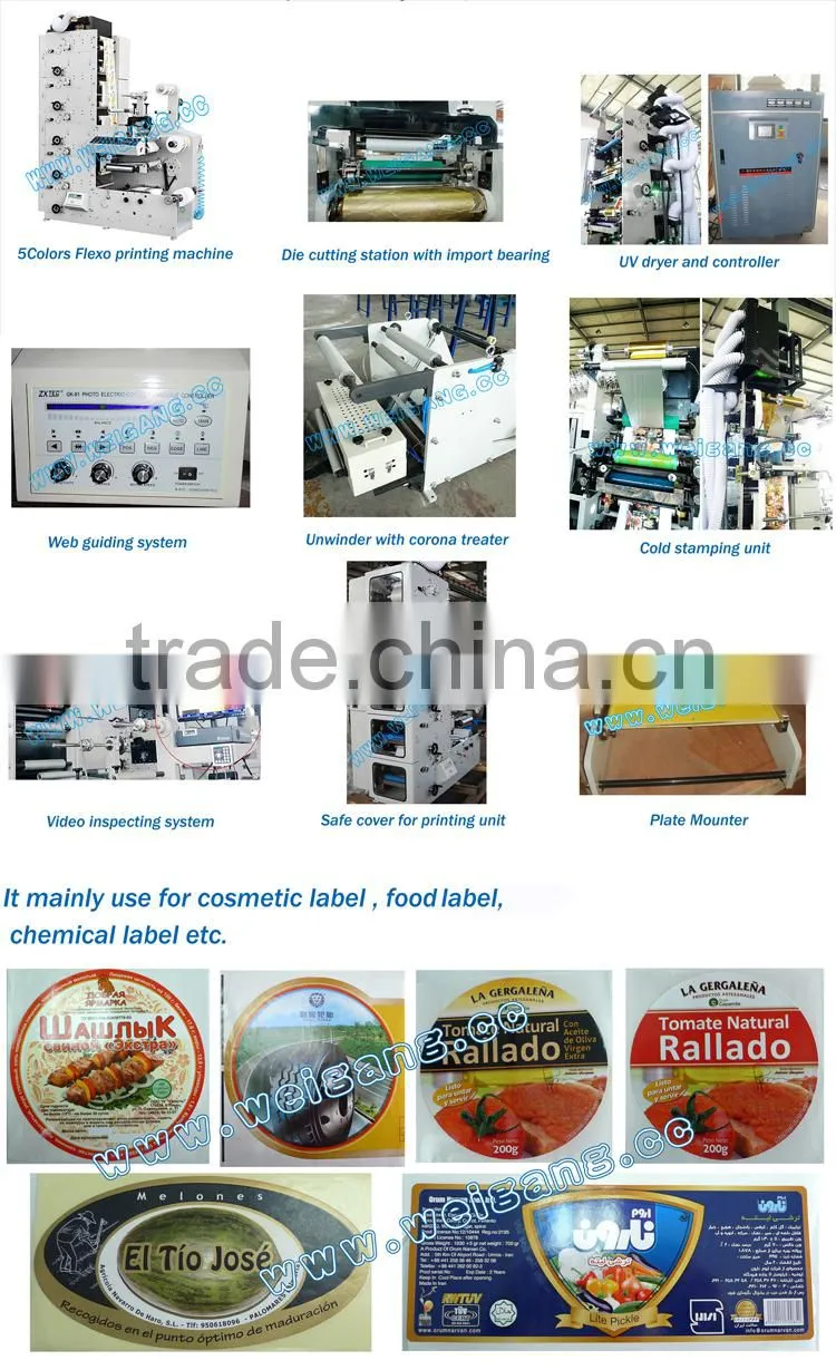 Maquina flexografica