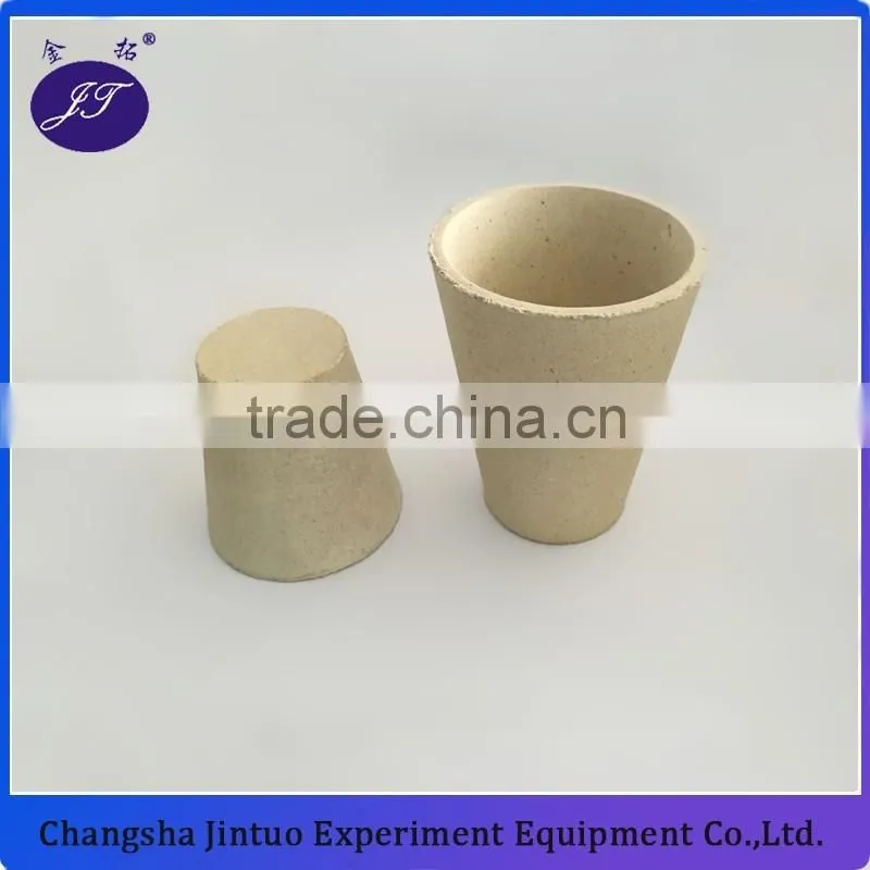 Factory wholesale price Cupels / fire assay crucibles used in cupellation furnace