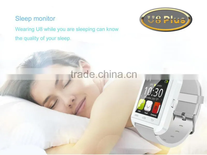 New arrival U8 remote control wrist watch mobile phone IOS and android