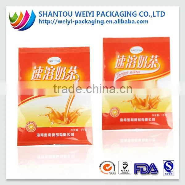china wholesale laminated plastic instant tea tea bag milk tea