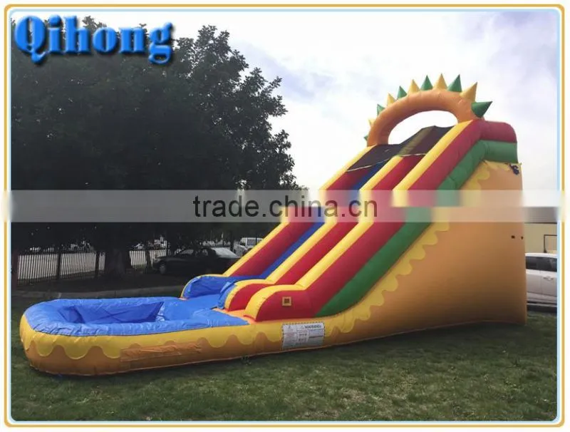 2016 Large high quality PVC inflatable soap field for football
