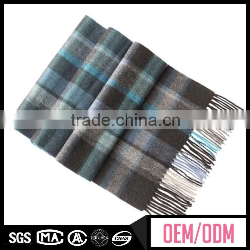 Wholesale elegant scarf, plain color wool scarf, neck scarf knitting pattern