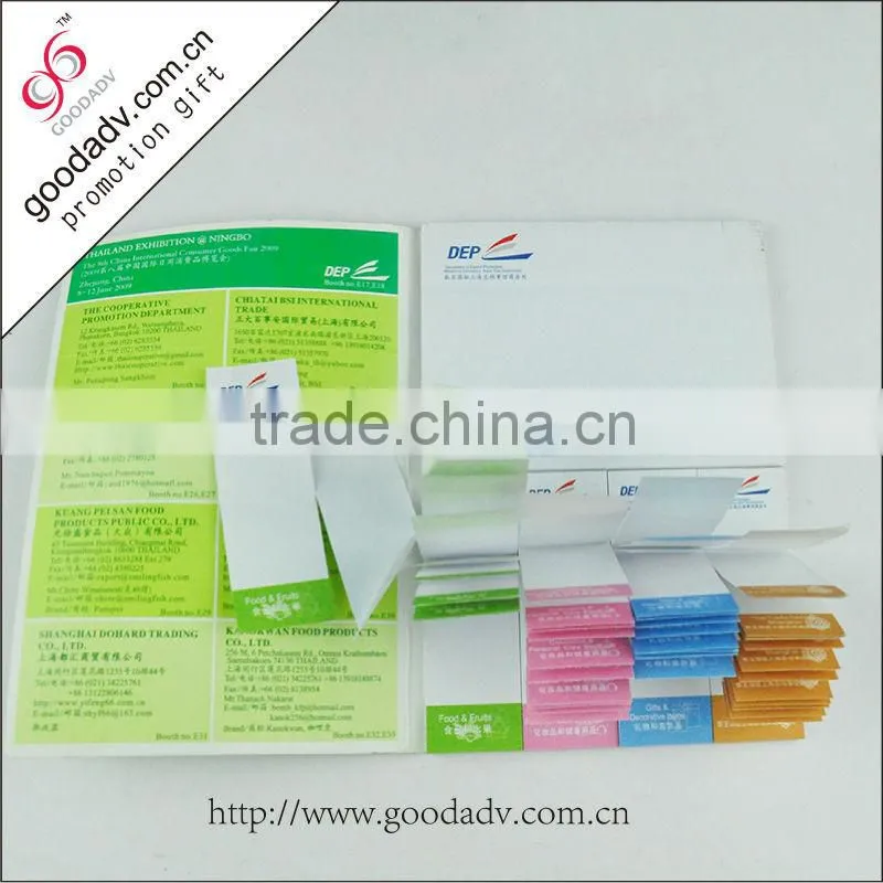 2015 cute colorful sticky note/custom sticky note/house shaped sticky note pad
