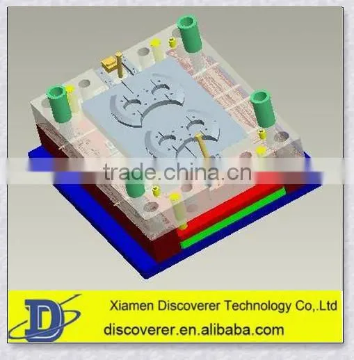 2015 Colorful plastic spare injection mold for plastic supplies production
