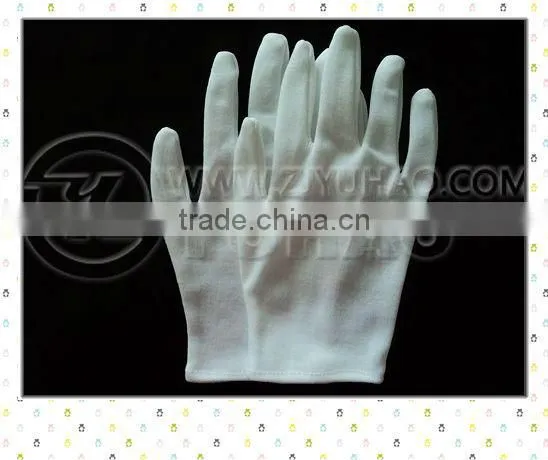 Promotional White TC Working Cotton Glove