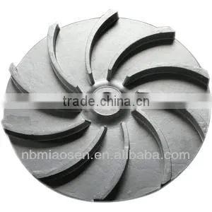 casting and forging iron water pump impeller