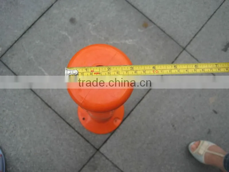 Orange Warning reflective pole handrail stanchions safety barrier