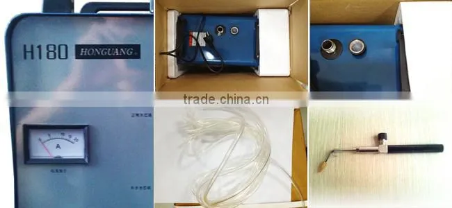 Portable Oxygen Hydrogen Water Welder Flame Polisher Polishing Machine 95L, Double Guns, 110V