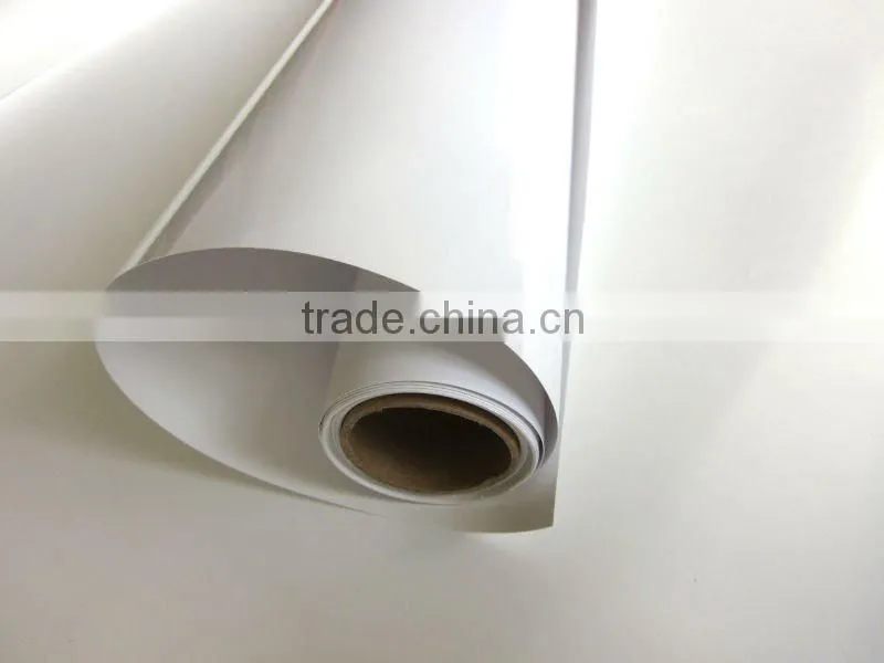 China gloden media supplier 80100 matt Self Adhesive PVC Vinyl for solvent