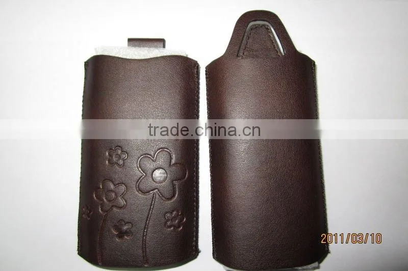 Flower PU Leather Mobile Phone Case