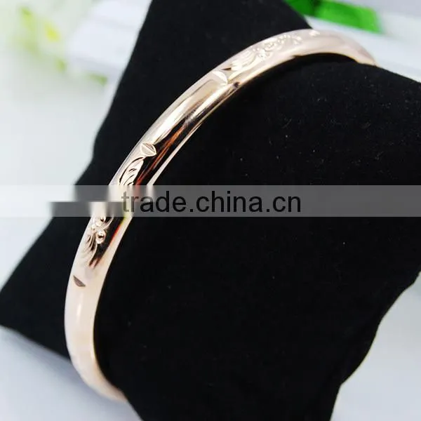 Custom Jewelry Designs stailess steel blank bangle bracelets Wholesale