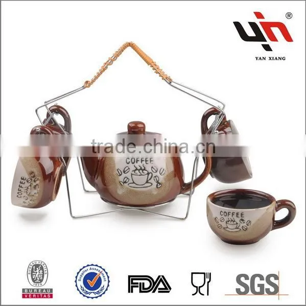 Y2747 Hot New Tea Set With Stand