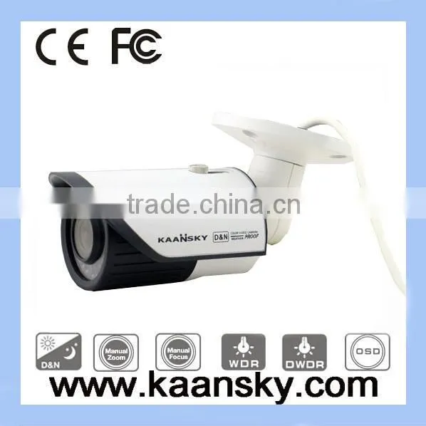 2015 New HD TVI 1.3MP Waterproof 42 IR 2.8-12mm Varifocal Bullet Security Camera