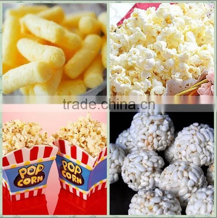 Snack Food Extruder Machine / Corn / Puffed Rice Making Machine