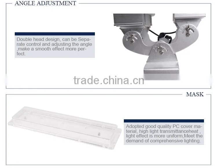 DMX control full color IP65 IP rating led 2-head washer