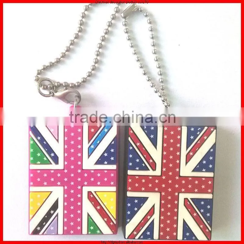 Meter flag square shape and economical wholesale key finder with keychain