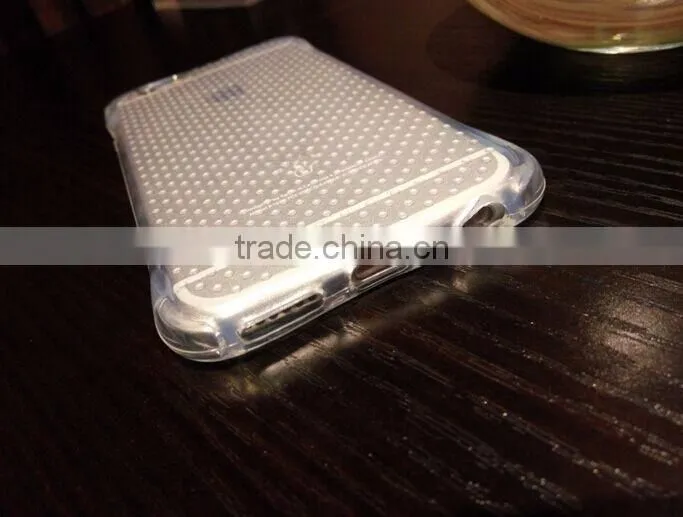 New technology Airbag Shockproof Soft TPU cover case for Iphone shockproof led call flashing case