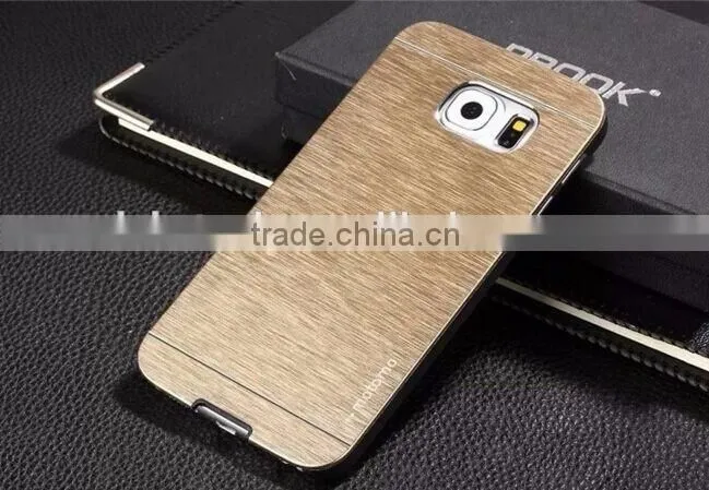 Slim brushed cover for S7 s7 edge Hybrid hard case for samsung galaxy s7 edge / s7 Motomo tough phone cover case