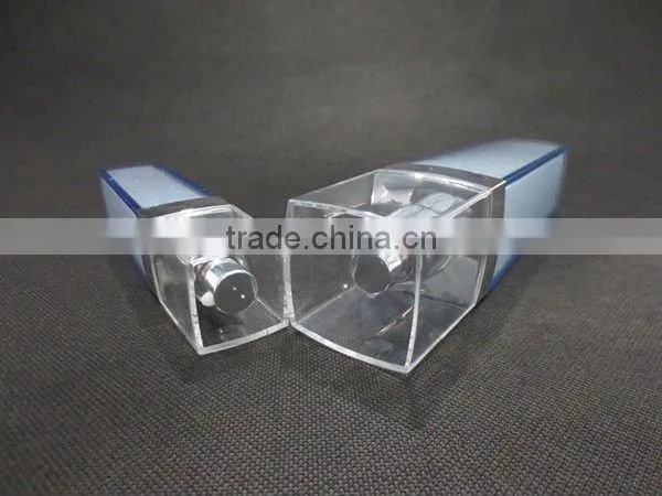 Plastic Cosmetic Bottle, Square Shaped Acrylic Lotion Pump Bottle and Round Shaped Acrylic Cream Jar