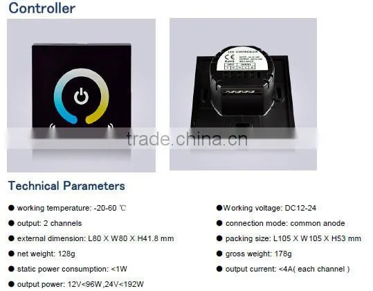 New Arrival! CRI 90 color Temperature Adjustable Led Strip 2700K~6500K